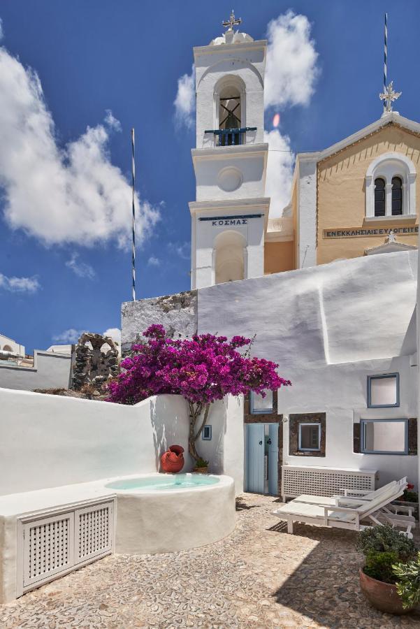 2 Bedroom Charming Villa With Outdoors Jacuzzi Megalochori  Exterior photo